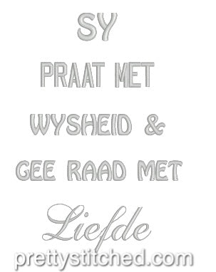 Praat met wysheid