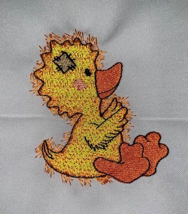 APPLIQUE DUCKLING 2