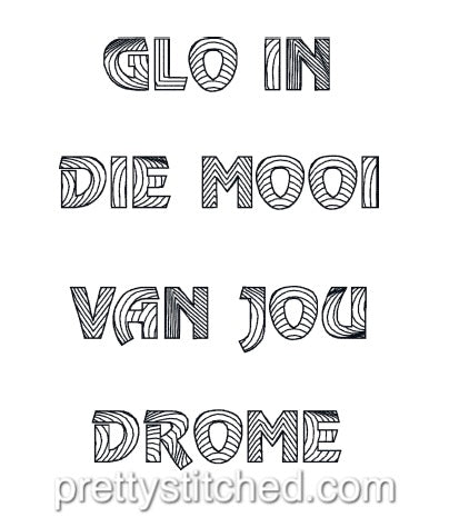 Glo in die mooi