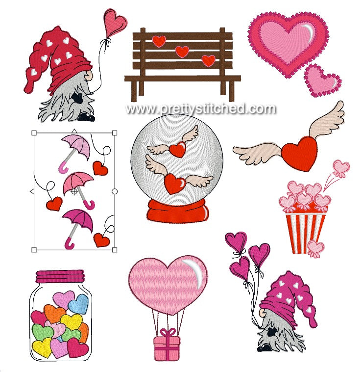 VALENTINE DOODLES SET 5